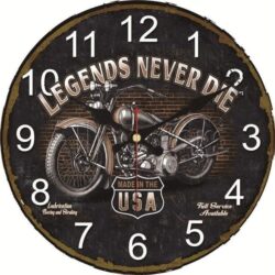 billige motorrad wanduhr