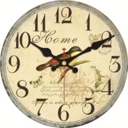 vogel wanduhr