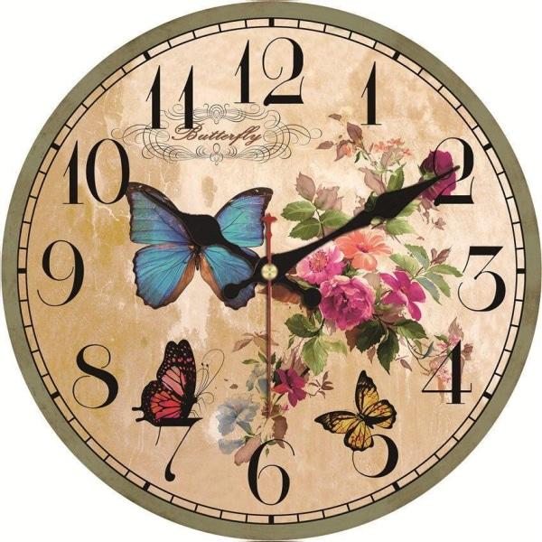 schmetterlinge wanduhr schmetterlinge wanduhr