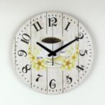 wanduhr kaffeetasse