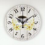 wanduhr kaffeetasse