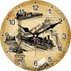 wanduhr zug
