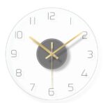 wanduhr glas design