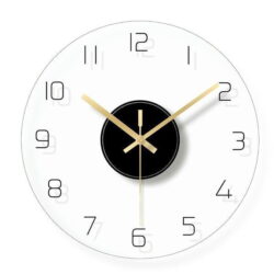 wanduhr glas design