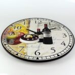 wein wanduhr
