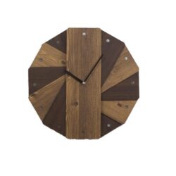 vintage holzwanduhr