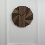 vintage holzwanduhr