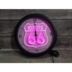 neon clock route 67