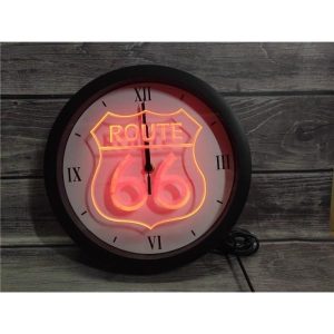 neon clock route 67