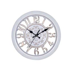 vintage weisse uhr