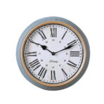 vintage blaue uhr