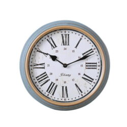 vintage blaue uhr