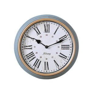 vintage blaue uhr