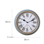 vintage blaue uhr