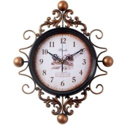 vintage uhr aus schmiedeeisen