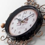 vintage uhr aus schmiedeeisen
