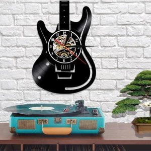 vintage gitarrenuhr