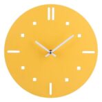vintage gelbe uhr