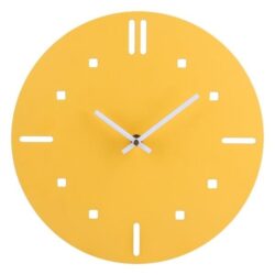 vintage gelbe uhr
