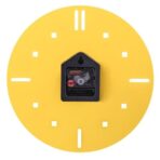 vintage gelbe uhr