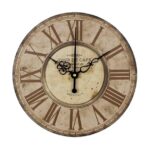vintage braune uhr