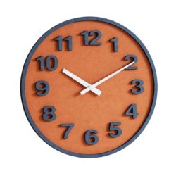 vintage orange uhr