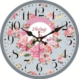vintage rosa uhr