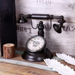 vintage telefonuhr