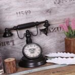 vintage telefonuhr