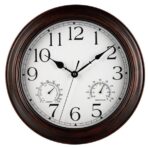 vintage zink uhr
