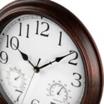 vintage zink uhr