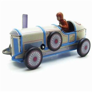 spielzeug altes auto in blech