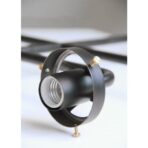 anhanger metall schwarz glas