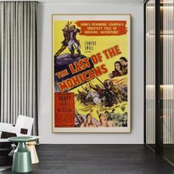 das letzte der mohicaner poster