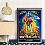 der tag oder die erde sarreta poster