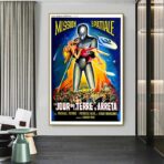 der tag oder die erde sarreta poster