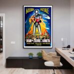 der tag oder die erde sarreta poster