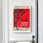 die brucke des flusses kwai poster