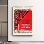 die brucke des flusses kwai poster
