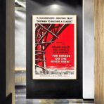die brucke des flusses kwai poster