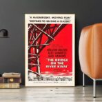 die brucke des flusses kwai poster