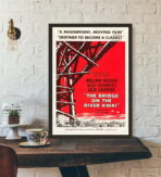 die brucke des flusses kwai poster