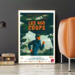 das 400 schlage plakat