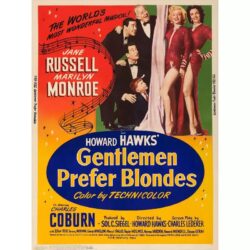 manner bevorzugen blondinen poster