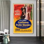 manner bevorzugen blondinen poster