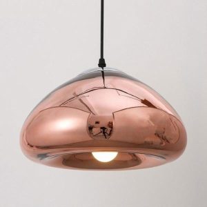 kronleuchter aus geblasenem glas