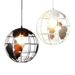 vintage globus kronleuchter