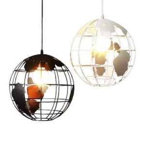 vintage globus kronleuchter