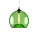 buntglas kronleuchter