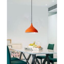 kronleuchter vintage orange